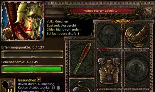 Das Browsergame der Antike - Screenshot 1